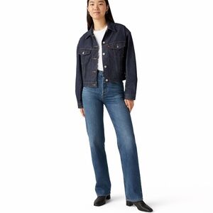 Levi’s Ribcage Full Length Straight Jeans Valley View High Rise 27x32 NWT